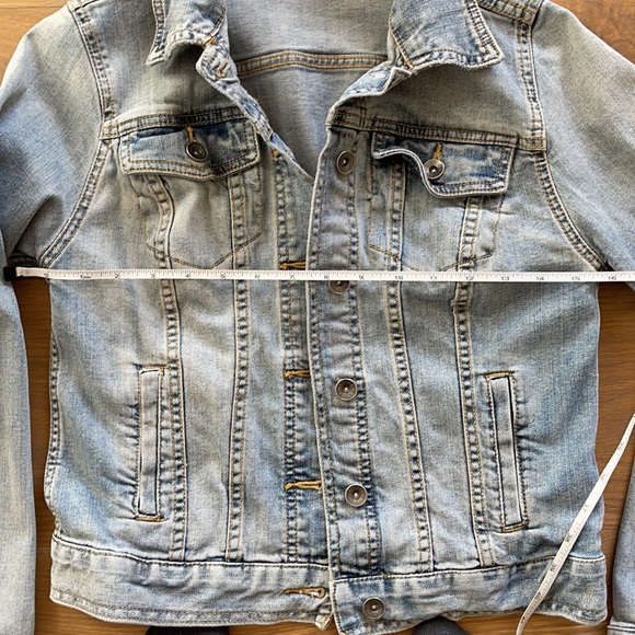 Merona light blue jean jacket - Picture 4 of 6